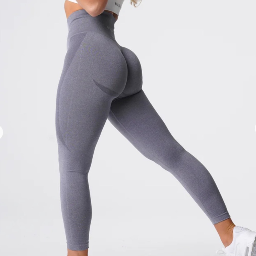NVGTN Grey Contour Seamless Leggings
